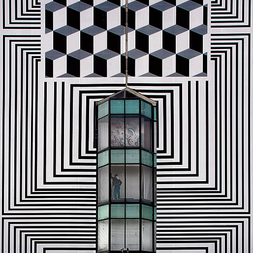 Serge Najjar: Diving into Escher. (Photo © Serge Najjar; Image via hyperallergic.com)