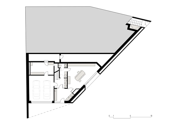 Basement Floor Plan Atelier Štěpán