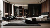Arredamento suite hotel Elegante Black