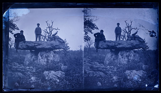 Rude forms among us, presented by Anna Neimark and SCI-Arc. Photo: Eugène Trutat, Dolmen of Vaour, Tarn, France, circa 1880. Image courtesy of Muséum d’histoire naturelle de Toulouse.