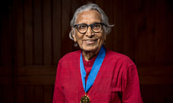 Balkrishna Doshi receives RIBA Gold Medal in virtual ceremony