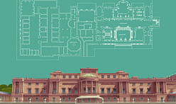 Architect creates detailed floor plans of Buckingham Palace