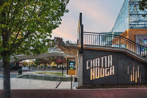 Chattanooga Visitors Center. Image courtesy: HK Architects