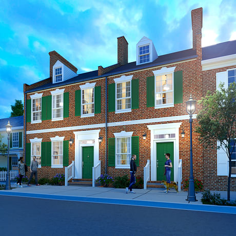Row House Restoration | Easton, Maryland