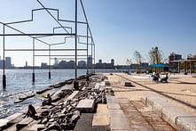 Manhattan’s first public beachfront opens at Gansevoort Peninsula, designed by Field Operations