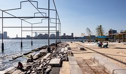 Manhattan’s first public beachfront opens at Gansevoort Peninsula, designed by Field Operations