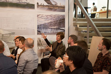 Winka Dubbeldam, Chair of the Architecture Department at the Weitzman School of Design at the University of Pennsylvania. Image courtesy of Weitzman School of Design.