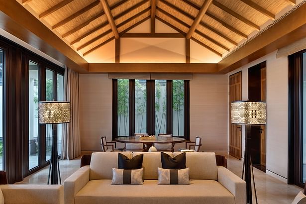 Banyan Tree Anji, Soft Furnishing Design: YANG & Associates Group