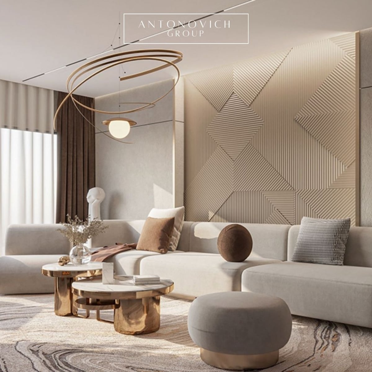 Photo inspiration: Visual Reference: Modern Apartment Fit Out And Renovation Luxury Antonovich Design