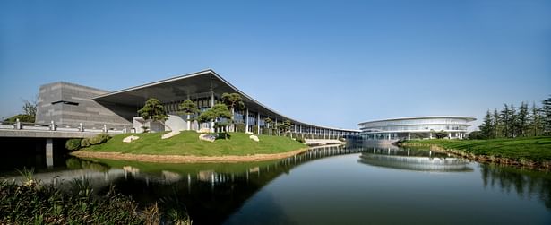 Conference center with accompanying hotel facilities.