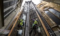 New gothic tower added to Westminster Abbey by architect Ptolemy Dean