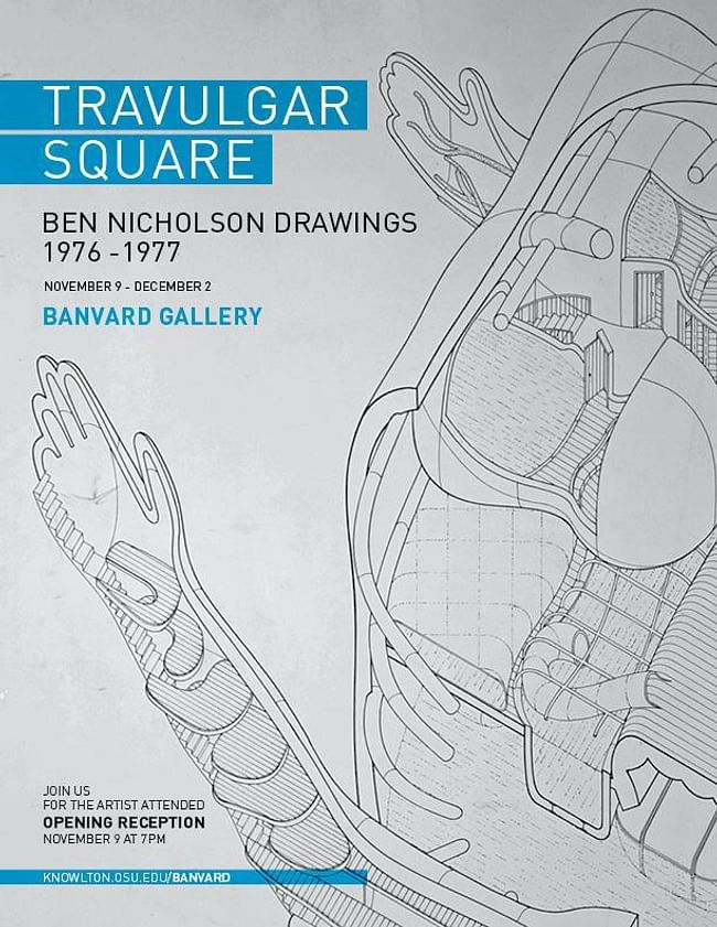Travulgar Square Ben Nicholson Drawings at Banvard Gallery