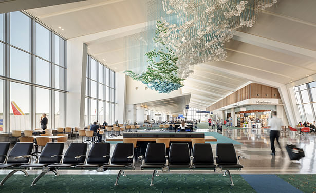 PDX Terminal Balancing & Concourse E Extension (Photo: Andrew Pogue)