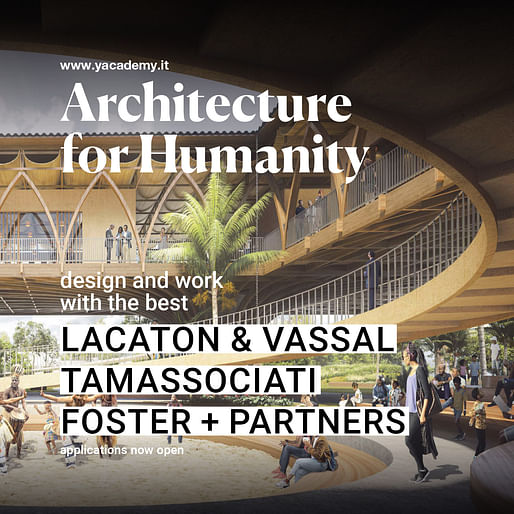 Image courtesy of YACademy. Learn more by <a href="https://yacademy.it/course/architecture-humanity22">clicking</a>