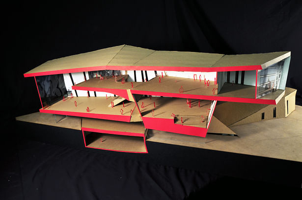 Physical section model