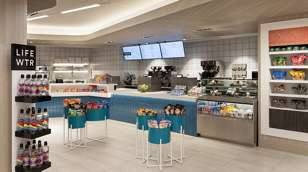 MIA’s Pantry at Miami Airport Marriott by CORE architecture + design 