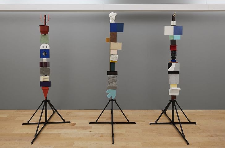 Totems. Courtesy of Chicago Architecture Biennial, Kendall McCaugherty © Hall Merrick Photographers