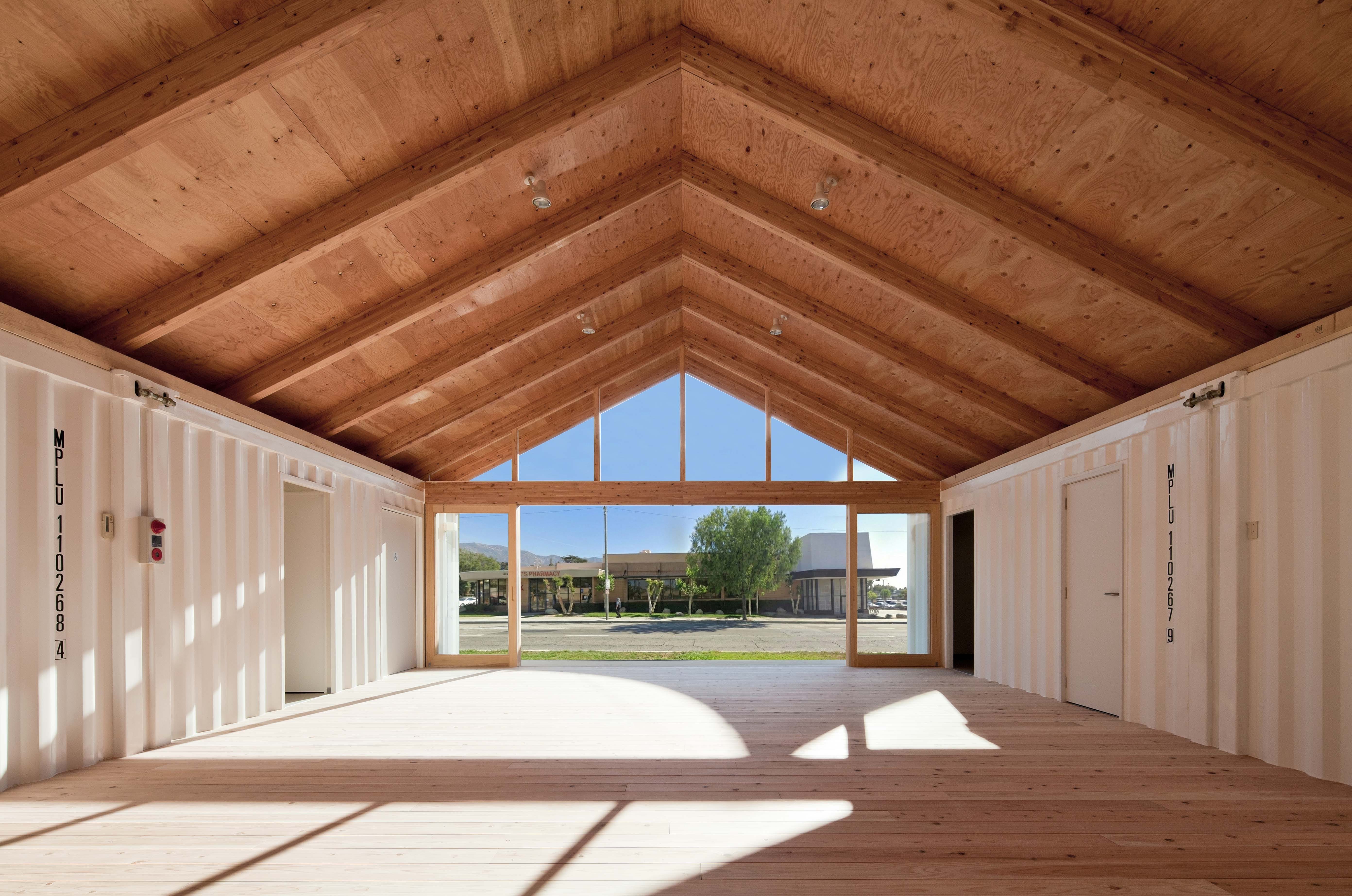 Shigeru Ban’s shipping container resilience center breaks ground In Altadena