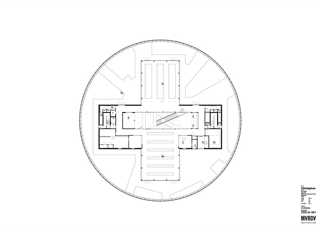 Floor plan, F6 © MVRDV