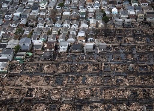 The aftermath of Hurricane Sandy (Image via Rebuild by Design)