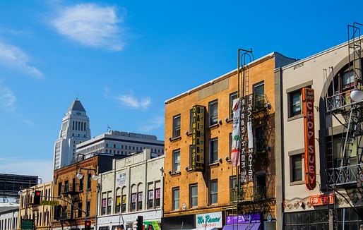 Historic buildings in the Little Tokyo district of Los Angeles. Photo: Jimmy Woo/Unsplash
