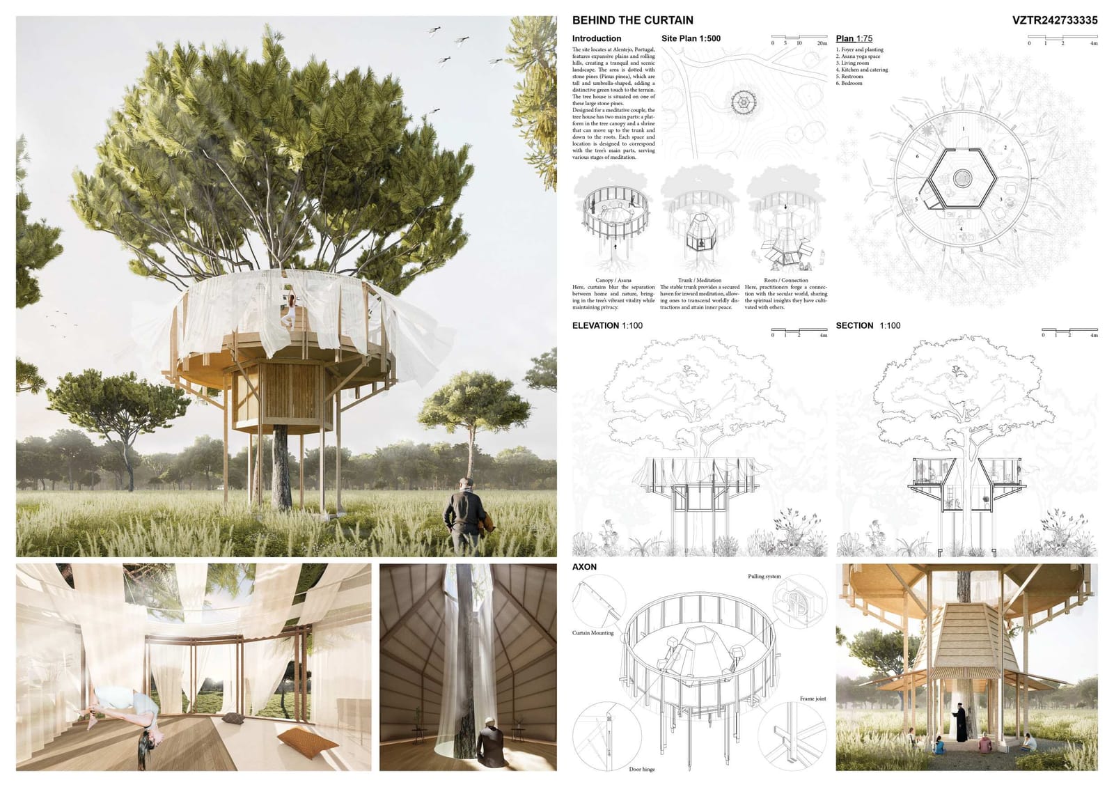 A creative trio of treehouse designs emerge as winners of the Tree ...