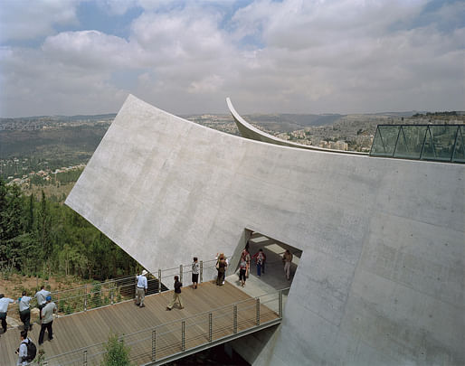 Yad Vashem Holocaust History Museum by Safdie Architects.