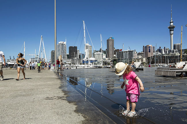 Karanga Plaza and Kiosk, Wynyard Quarter, Auckland, by Architectus (Photo: Patrick Reynolds)