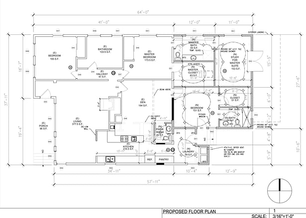 Construction Document, Floor plan 