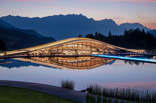 Architectural Design of the Year: ATMOSPHERE by Krallerhof in Leogang, Austria, by Hadi Teherani Architects. Photo: HGEsch Photography