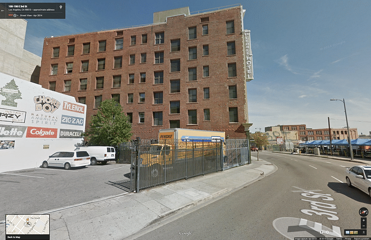 Google Street View of location for 'Slumlord Crocodile (115 E. 3rd St)'.