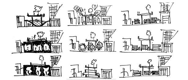 Design Process Sketches 