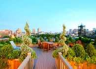 NYC Deck Design - West Village Roof Garden