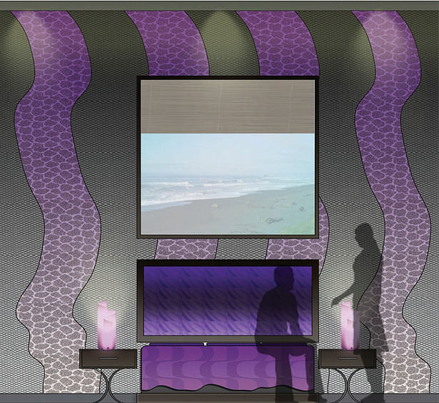 Bedroom Elevation AutoCAD and Photoshop