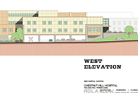 Hospital Facade Elevation