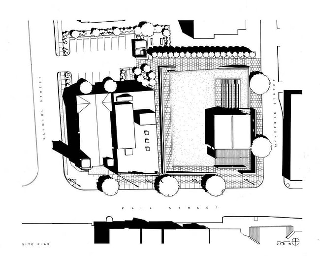 Women's Rights National Historical Park plan by Elemental Architecture