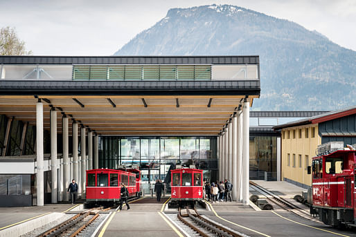 Schafbergbahn Station in St. Wolfgang, Austria by dunkelschwarz. Image: © Albrecht Imanuel Schnabel