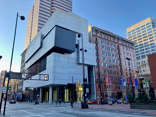 The Zaha Hadid-designed Contemporary Arts Center in Cincinnati. Image courtesy Flickr user Warren LeMay. (Public Domain)