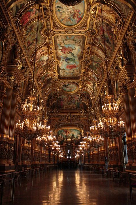 Paris, France_L'Opera National de Paris by Charles Garnier