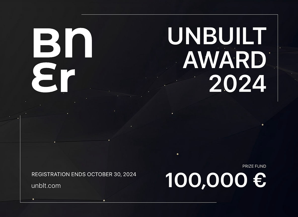 €100,000 prize for your university projects / Buildner Unbuilt 2024 [Sponsored]