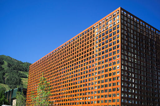 The Aspen Art Museum is Ban's first large-scale US project. Credit: david x prutting/bfanyc.com via DesignBoom