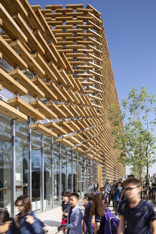 The French International School of Beijing (LFIP) in Beijing, China by Jacques Ferrier Architecture; Photo: Luc Boegly