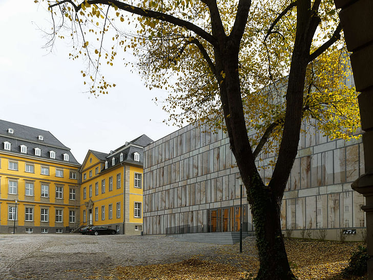 New building with main building of the Folkwang University of the Arts (Photo: Stefan Müller)