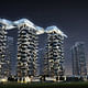 Hanhai Luxury Condominiums (unbuilt) by amphibianArc. Image © amphibianArc 