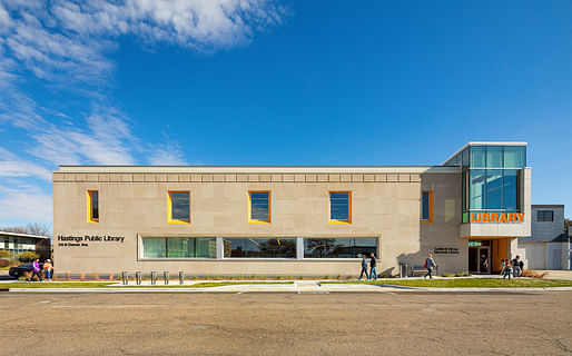 Hastings Public Library Renovation/Addition. Photo: Paul Brokering.
