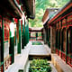 Grand Theater, Prince Kung's Mansion, in Beijing, China. An outdoor corridor runs along the west side of the Grand Theater, 2017. Photo: Yu Zhixin