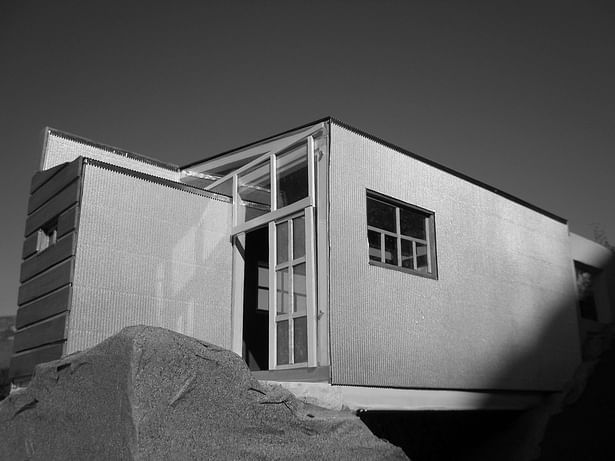 The Mt. Baldy Mountain Retreat home model design was conceived and built in roughly eight weeks. 