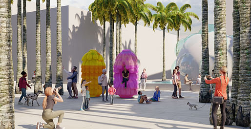 Rock | Roll by Germane Barnes for Miami Design District’s 2022 Annual Design Commission. 