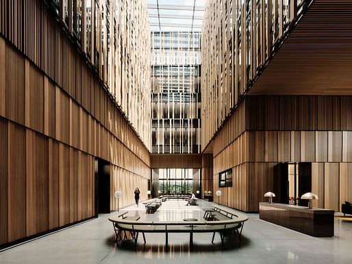 INSIDE: Public Buildings Embassy of Australia, Washington D.C. by Bates Smart in Washington D.C. Image: © Joe Fletcher 