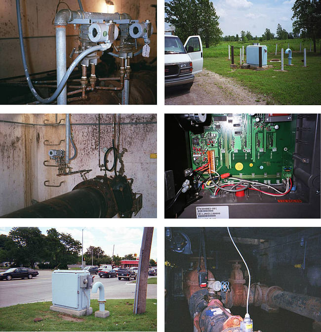 typical meter equipment - photos by DWSD